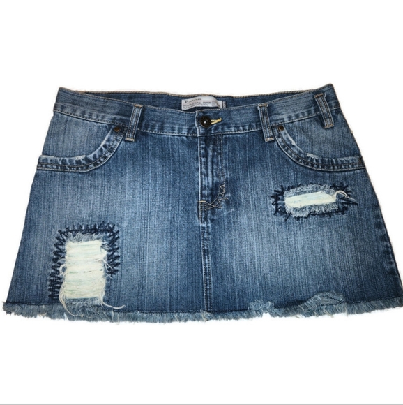 Rip Curl Denim Skirt Size 5 - Picture 1 of 3